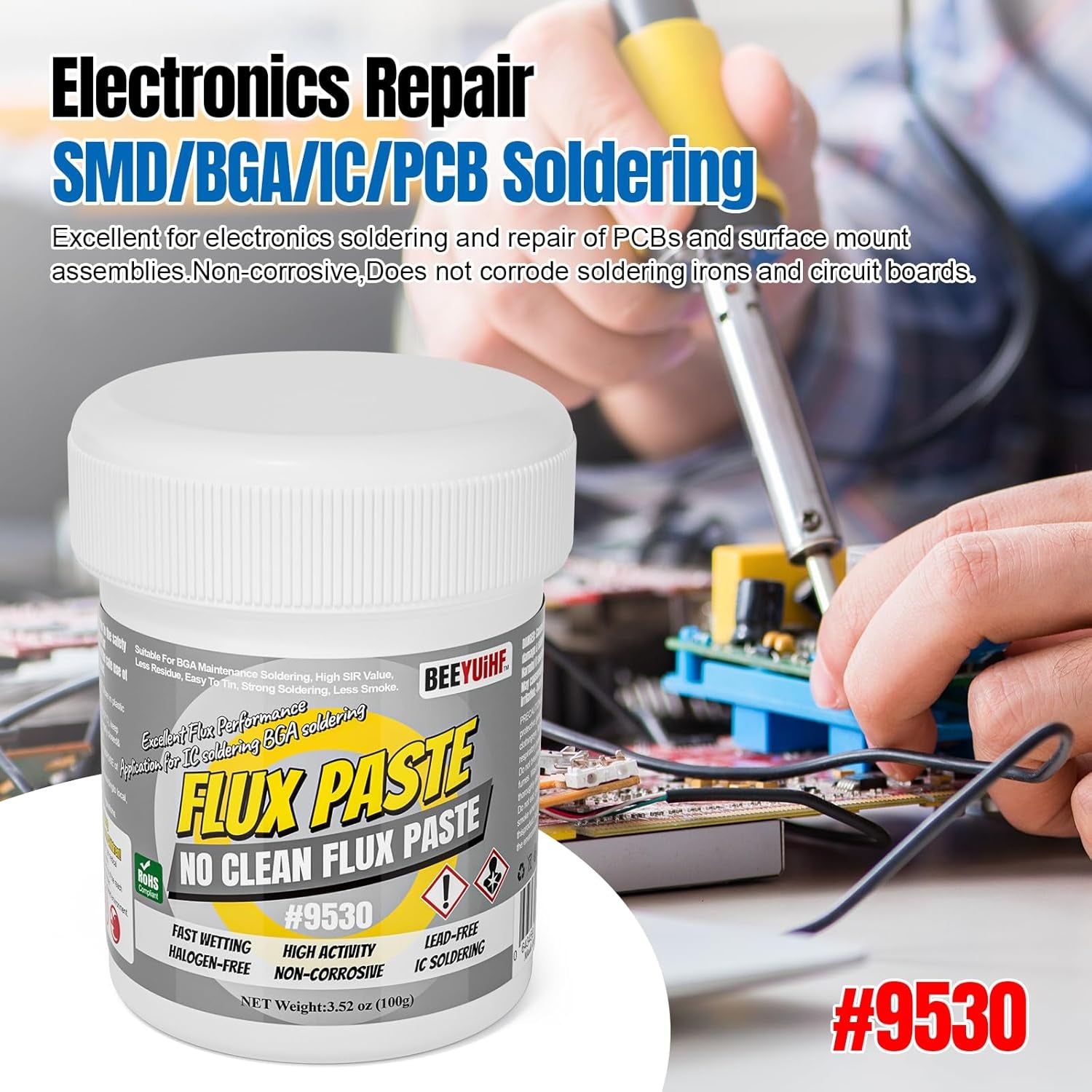 NoClean Soldering Flux Paste Soldering