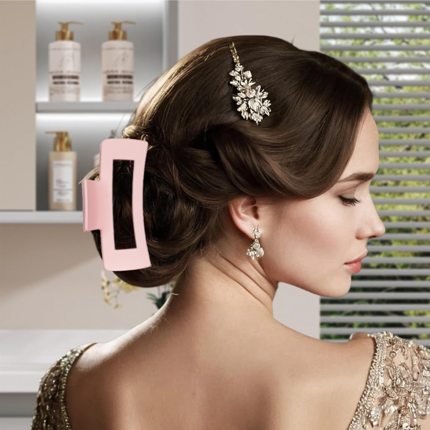 7 Pcs Spa Set Facial Headband ,Wristband