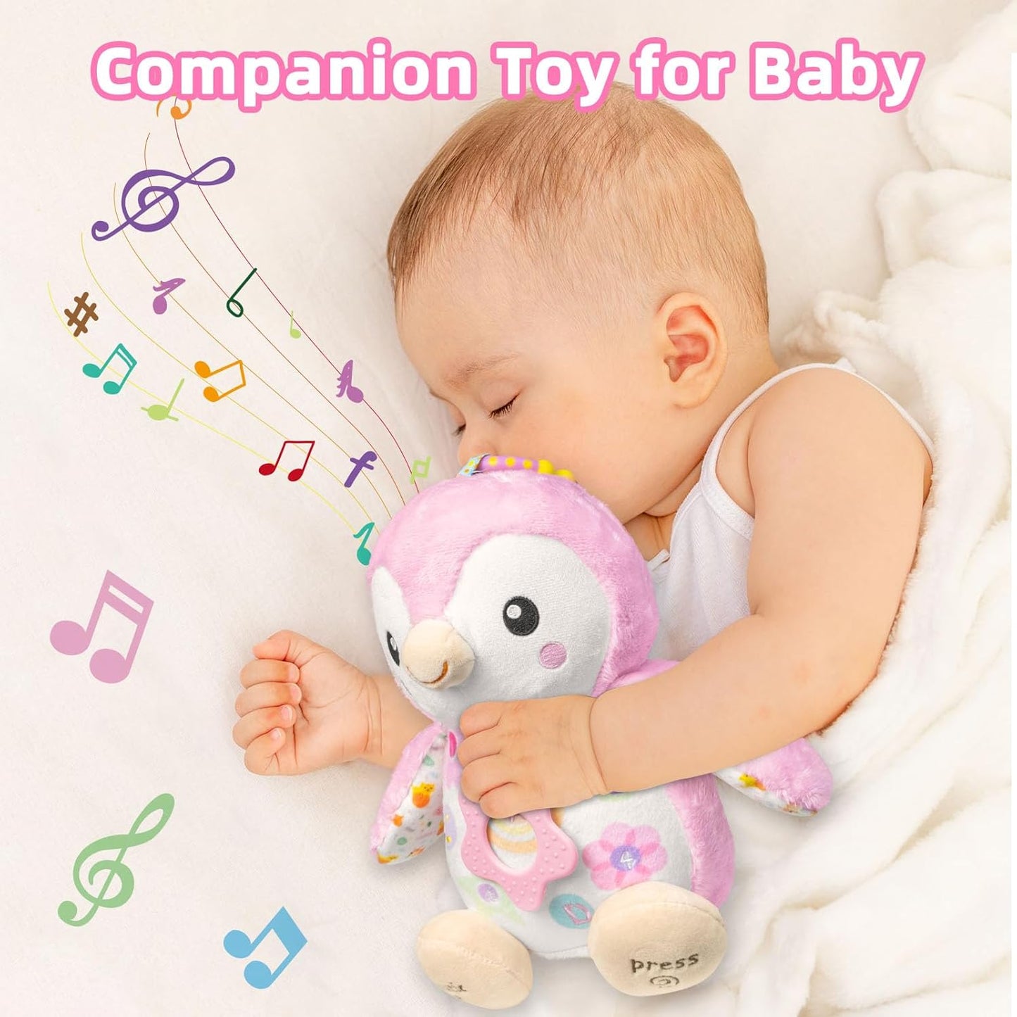 Baby Toys 0-6 Months,Musical Plush
