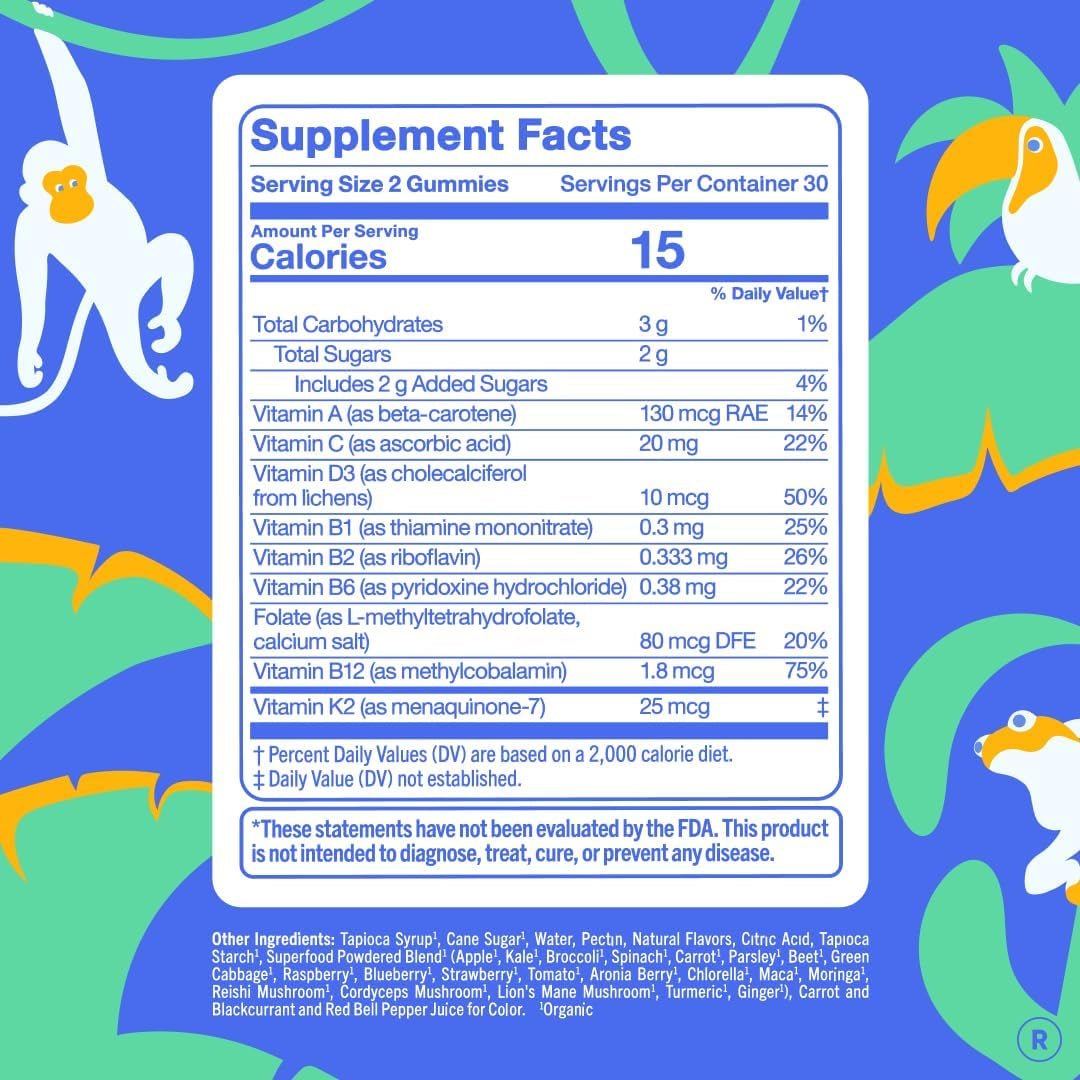 Kids Multivitamin Gummies Age 4+