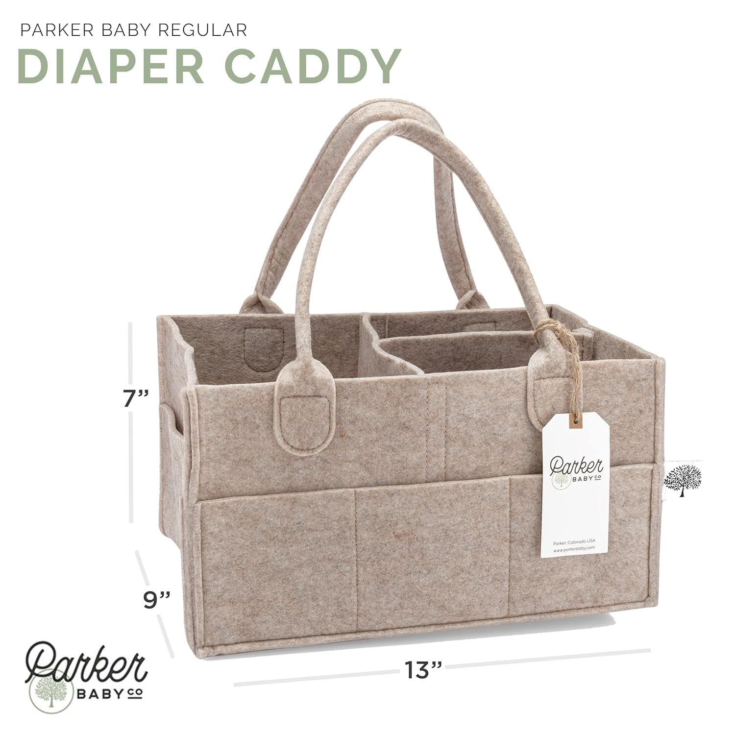 Parker Baby Diaper Caddy Nursery Storage
