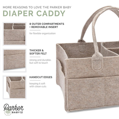 Parker Baby Diaper Caddy Nursery Storage