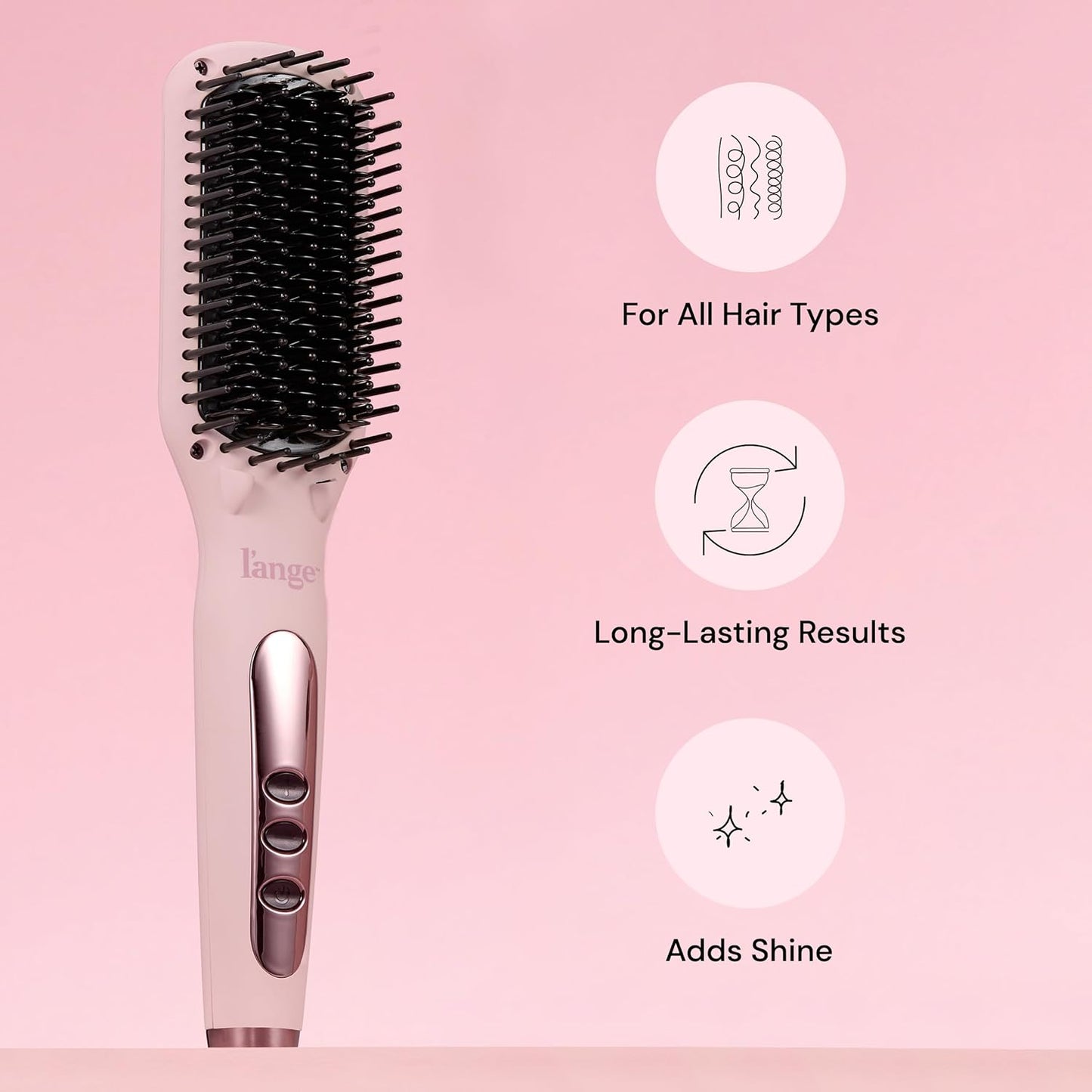 Le Vite Straightening Brush | Heated Hair Tool