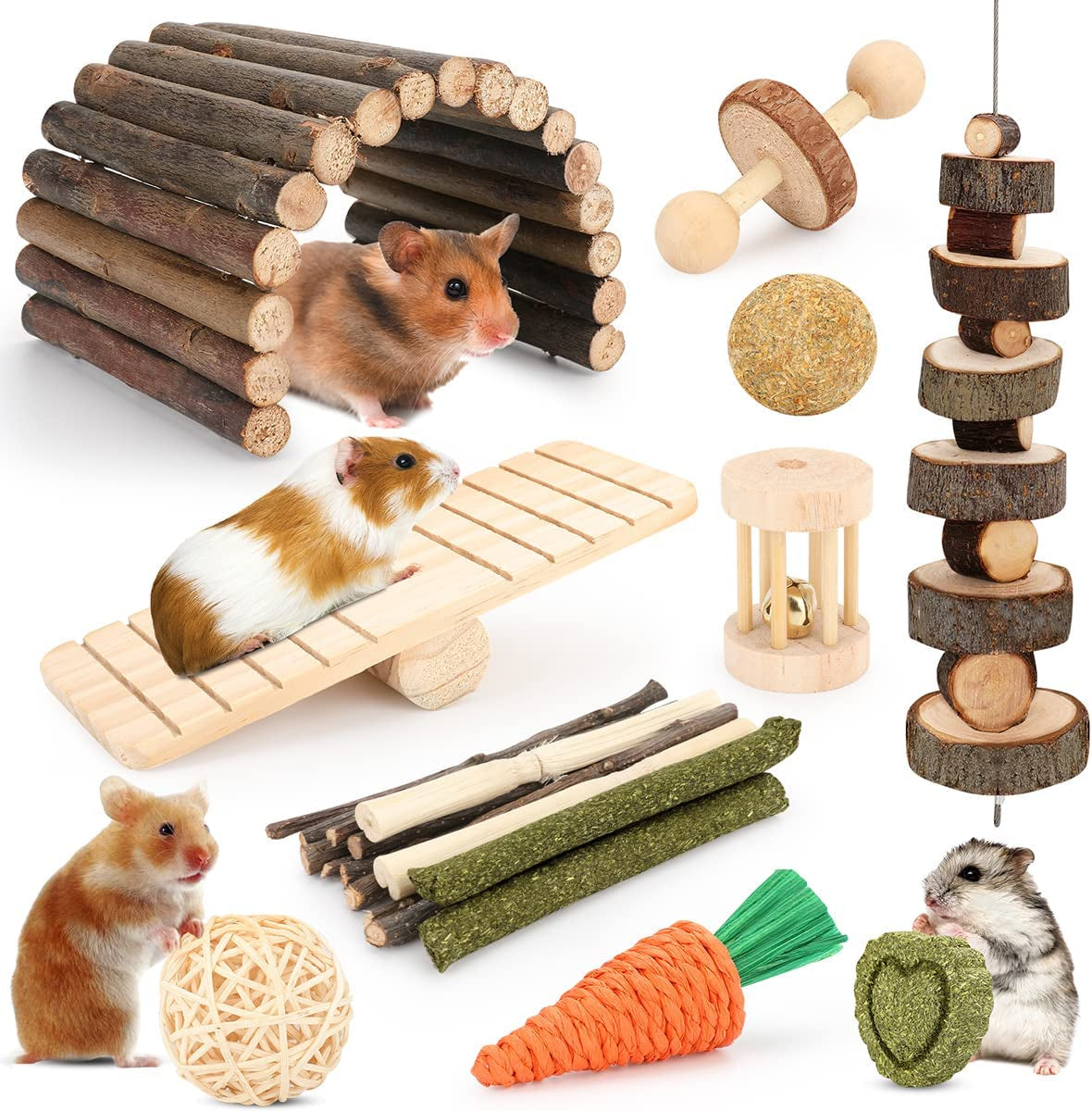 Hamster Cage Accessories, 12 Different
