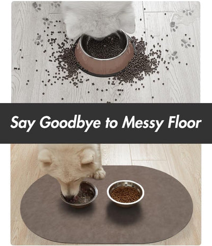 Absorbent Dog Water Mat-Cat Mat for Food