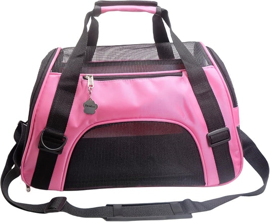 Cat Carrier,SoftSided Pet Travel Carrier