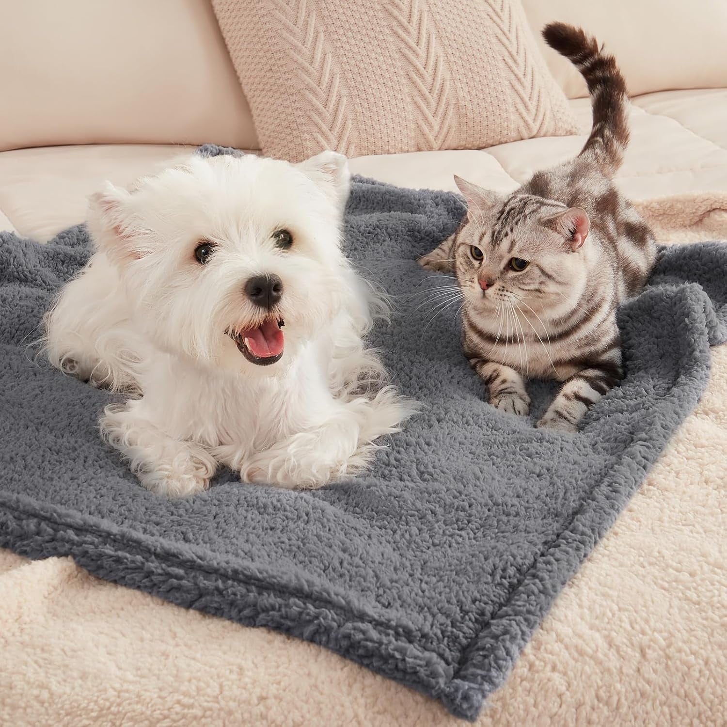 1 Pack 3 Calming Blankets Fluffy 