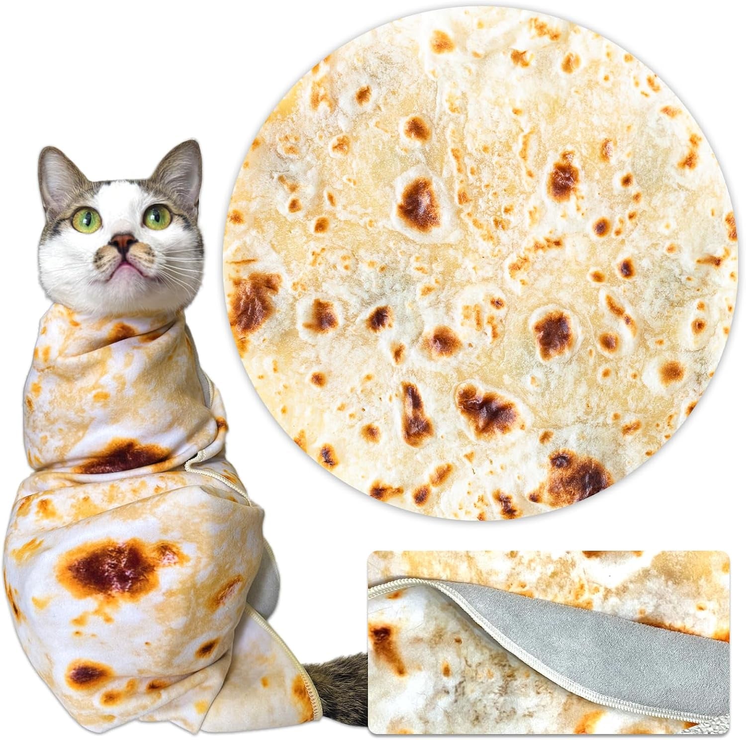 Cat Wrap for Cutting Nails,tortilla 