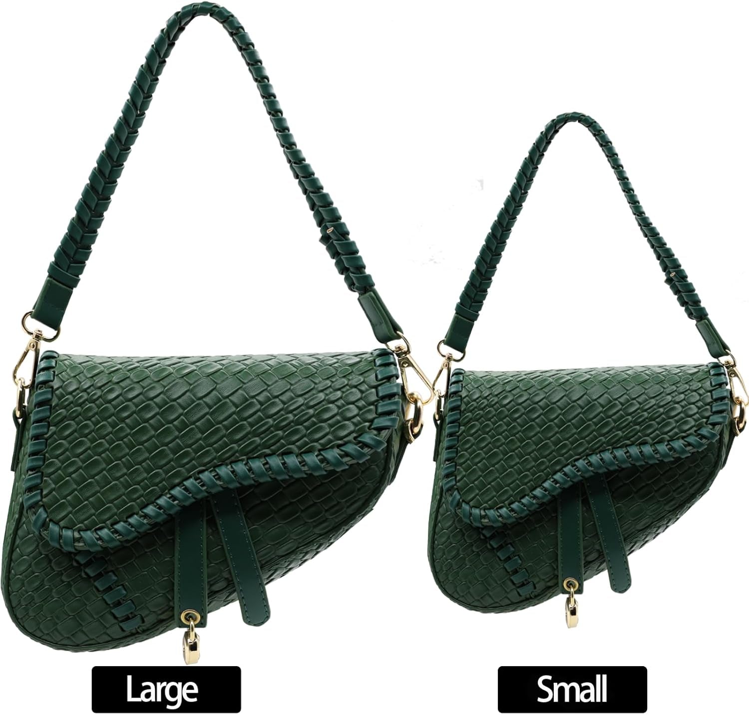 Fashion Women Saddle Shoulder Bag Clutch