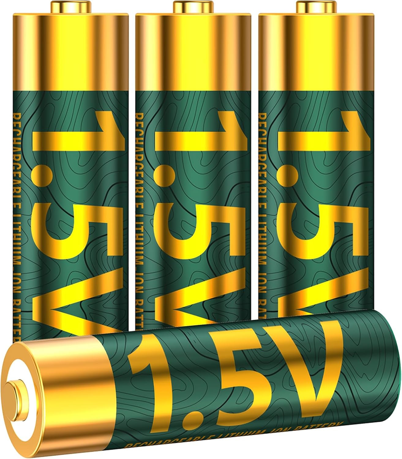 1.5V AA Rechargeable Lithium Batteries