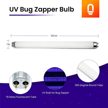 F10T8/BL Bug Zapper Light Bulbs 10 Watt