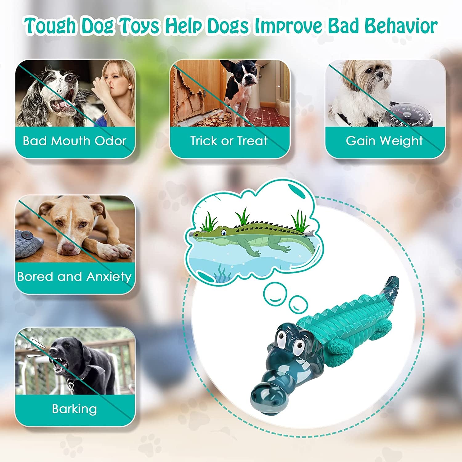 Dog Toys for Aggressive Chewers - Tough