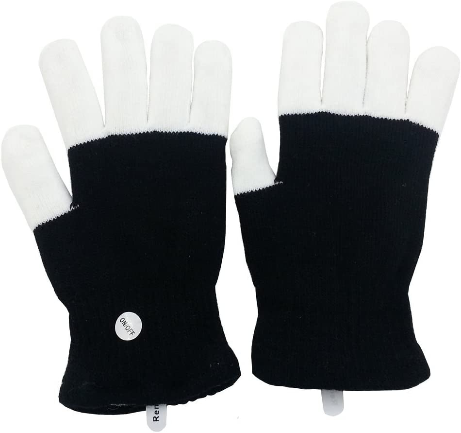 LED Light up Gloves Flashing Sensory Toy