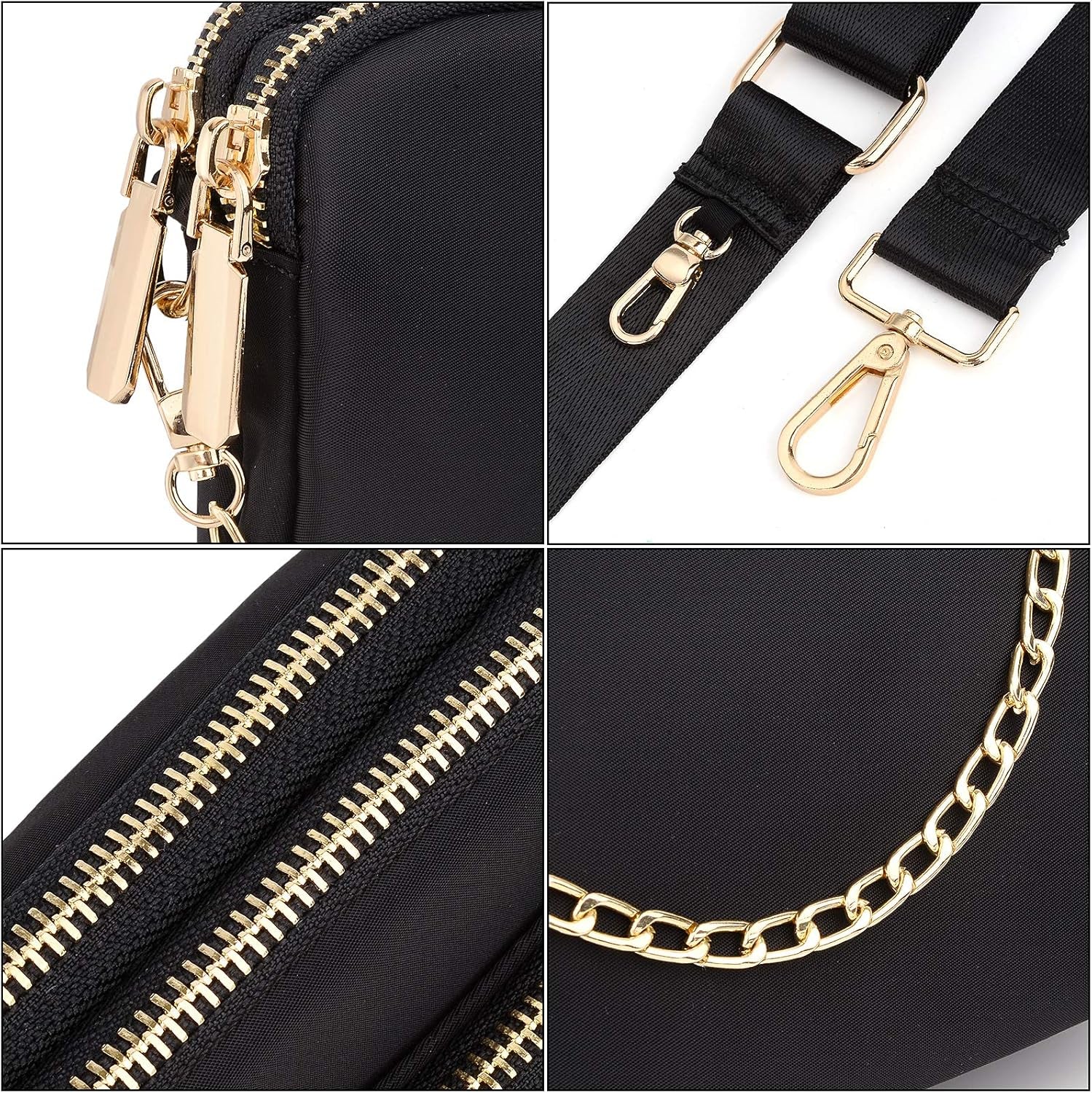 Small Crossbody Bags for Women 3 in 1