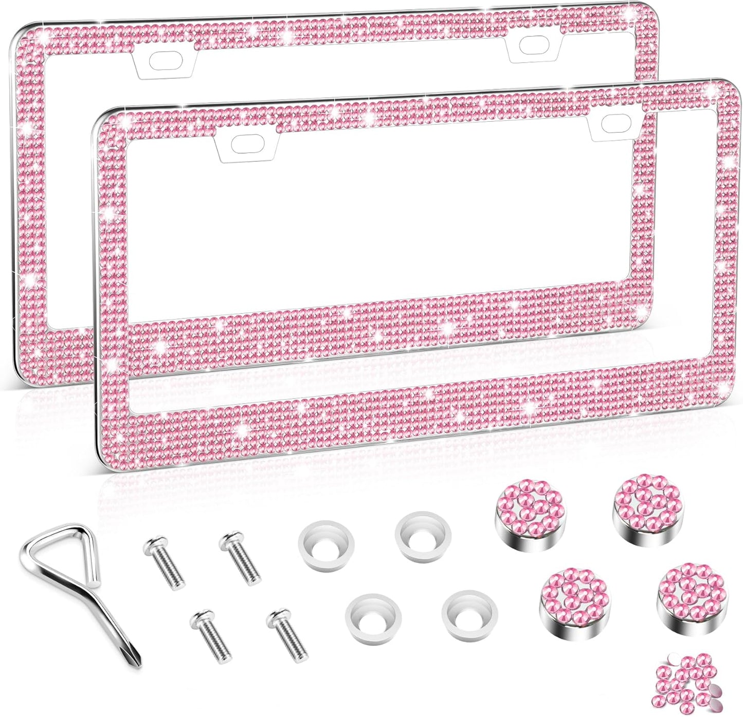 Bling License Plate Frame for Women