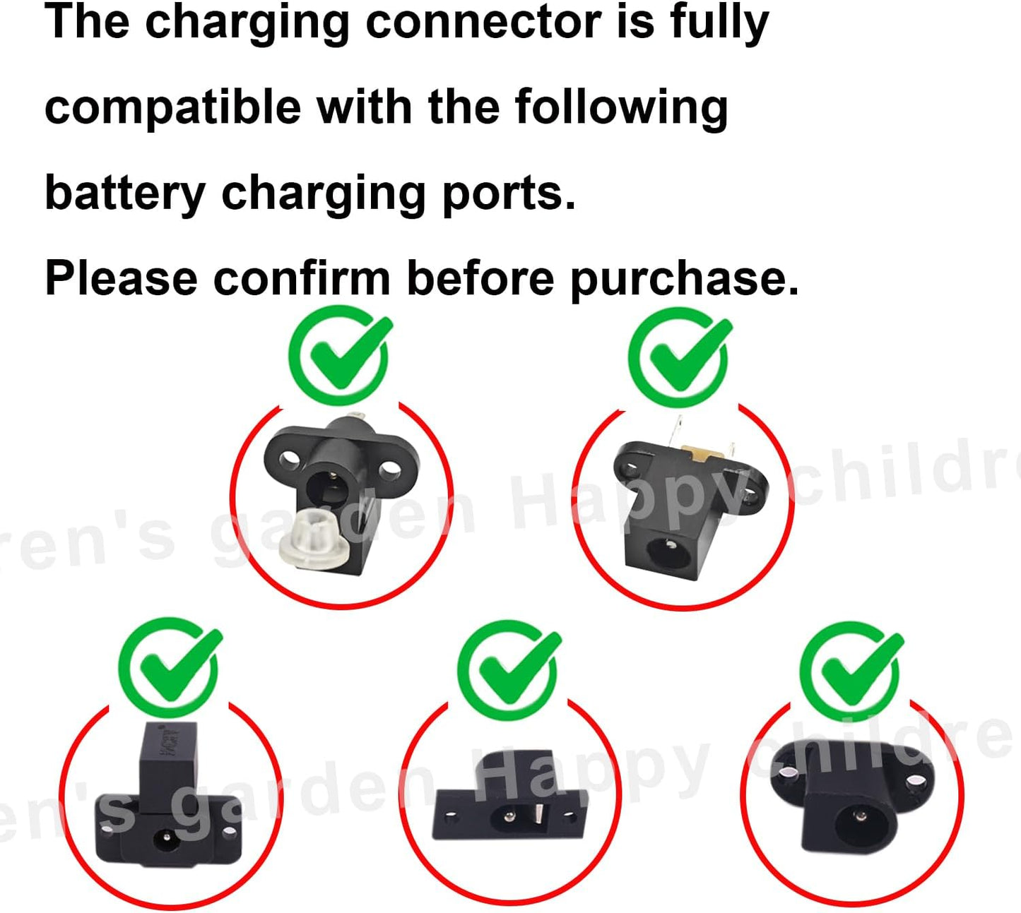 12 Volt Battery Charger for Kids Ride 