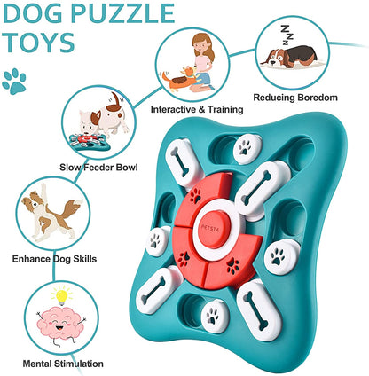 Dog Puzzle Toys,Treat Dispensing Dog