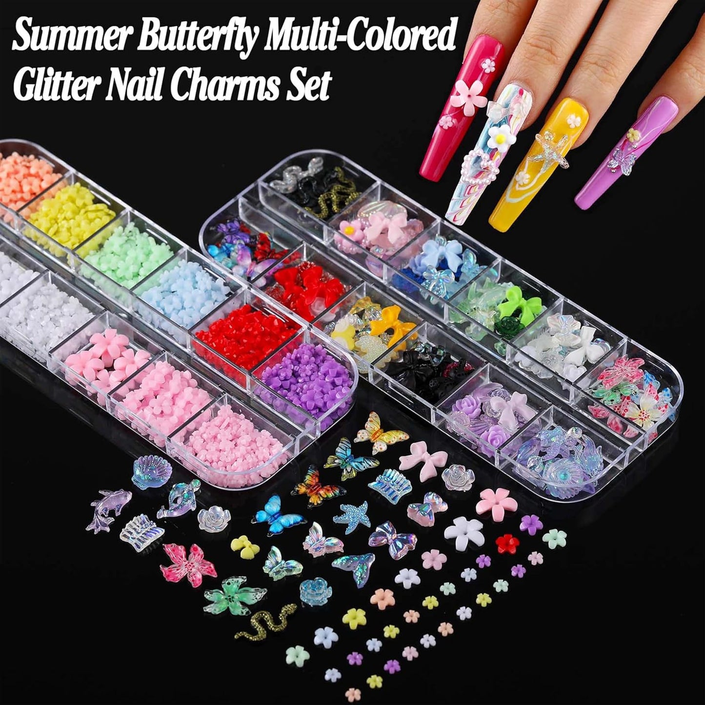 BANA Nail Charms for Rhinestones Kit 