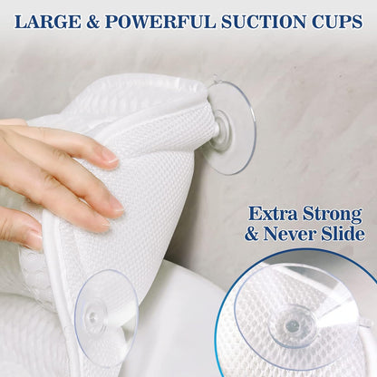 Bath Pillow Bathtub Pillow, Luxury Bath 
