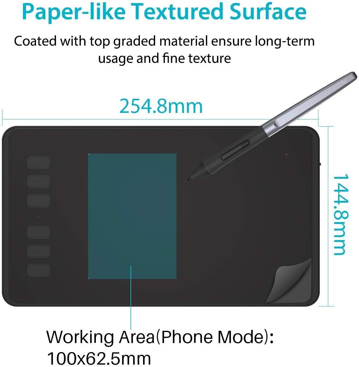 Inspiroy H640P Drawing Tablet, 6X4 Inch
