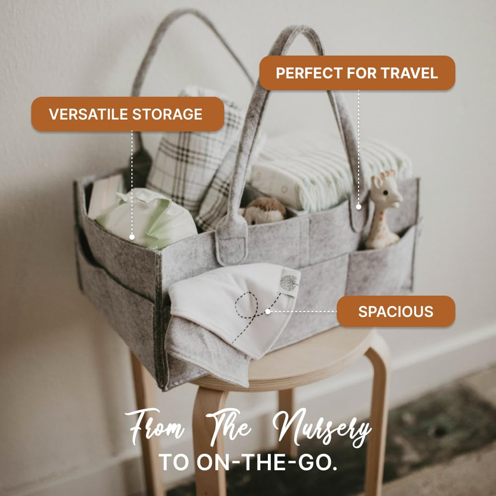 Parker Baby Diaper Caddy Nursery Storage
