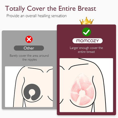 Larger Breast Therapy Packs Hot and Cold