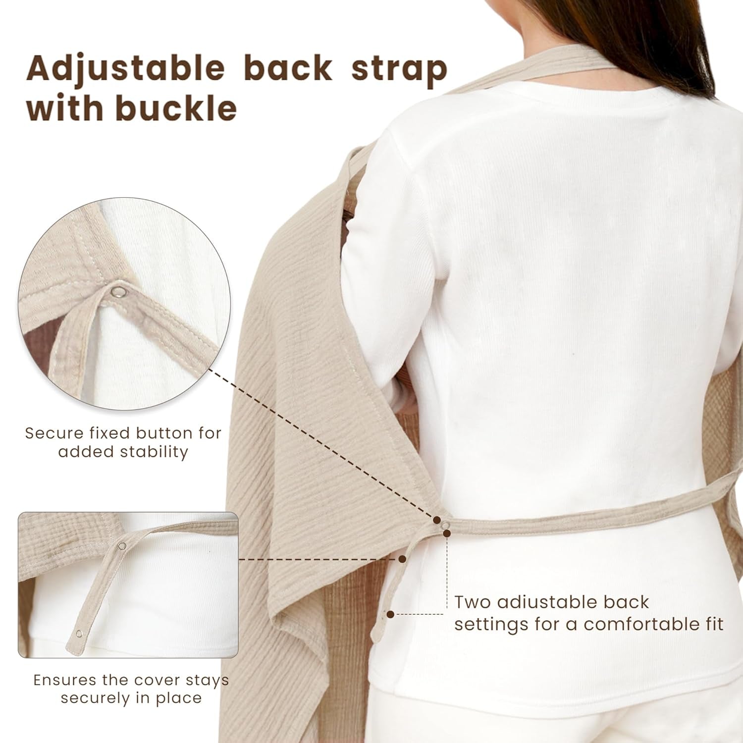 Muslin Nursing Cover Baby Breastfeeding