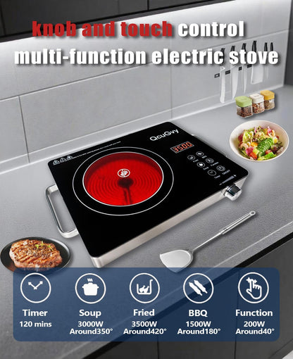 14" Portable Infrared Burner 3500 