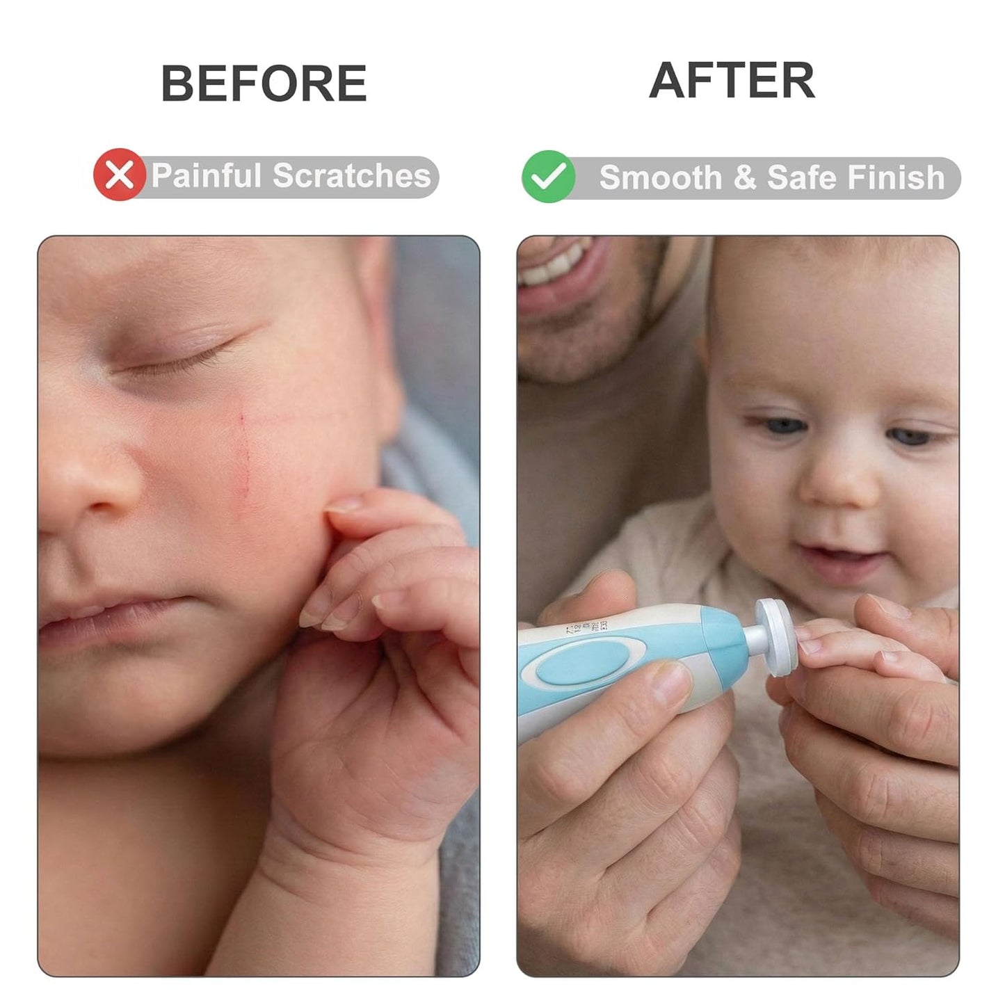 Upgraded Baby Nail Trimmer Electric Easy