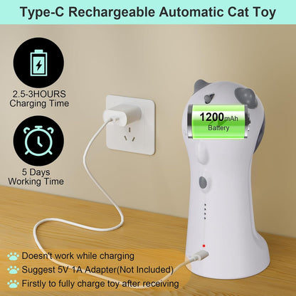 Cat Toy, Automatic Motion-Activated