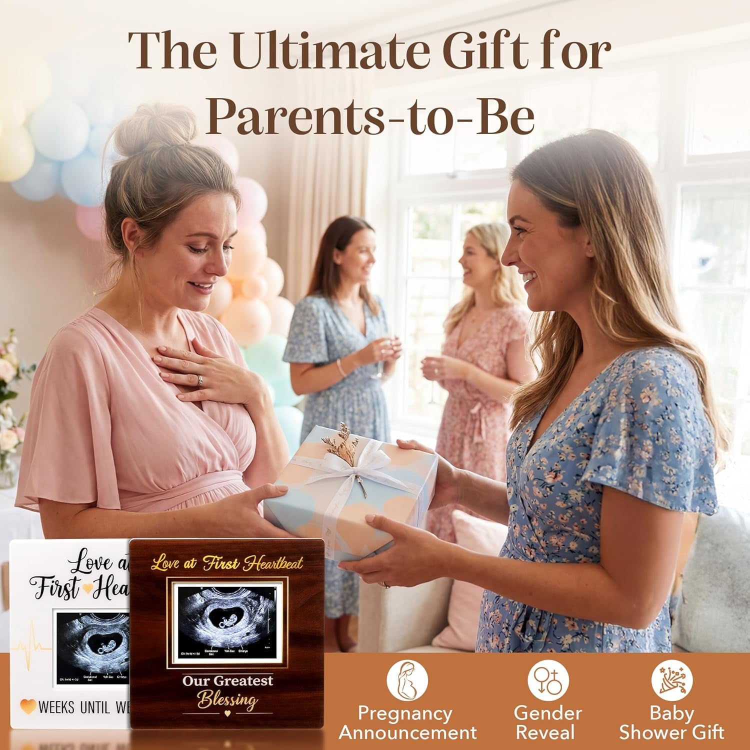 Love at First Heartbeat Sonogram Picture