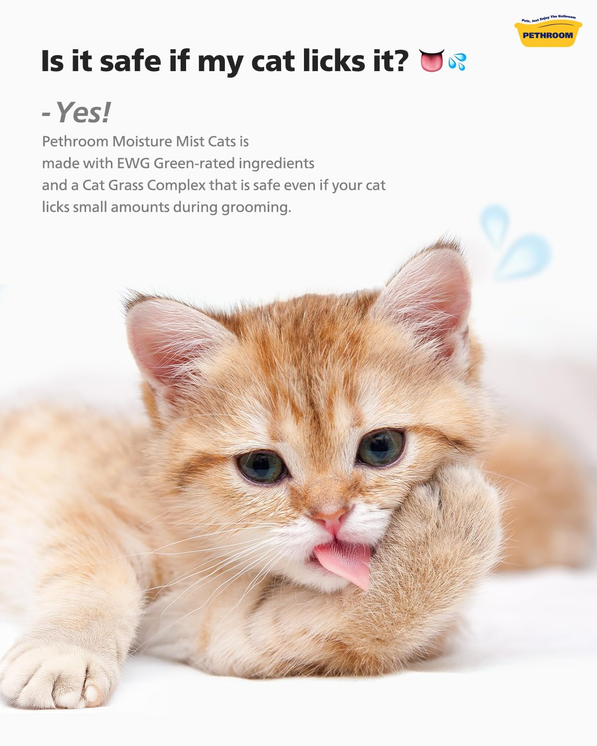 ] Unscented Cat Moisture Mist – Natural