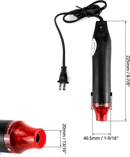 Mini Heat Gun,300W Portable Hot Air Tool