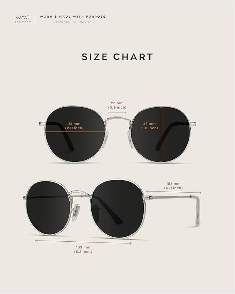  Reflective Lens round Trendy Sunglasses