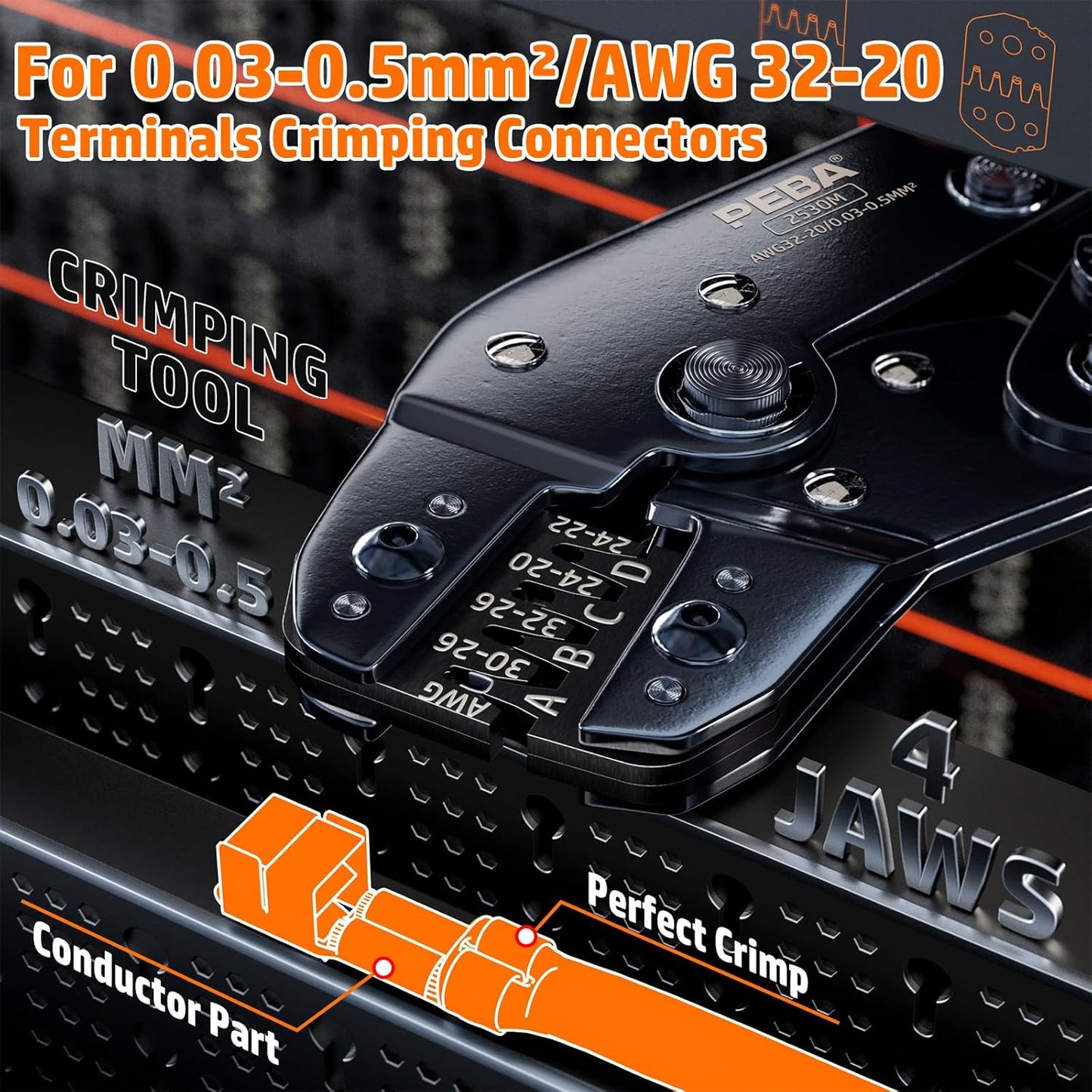 Crimping Tool and Dupont Connector Kit