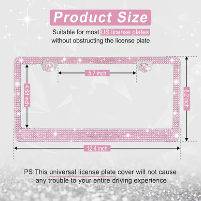 Bling License Plate Frame for Women
