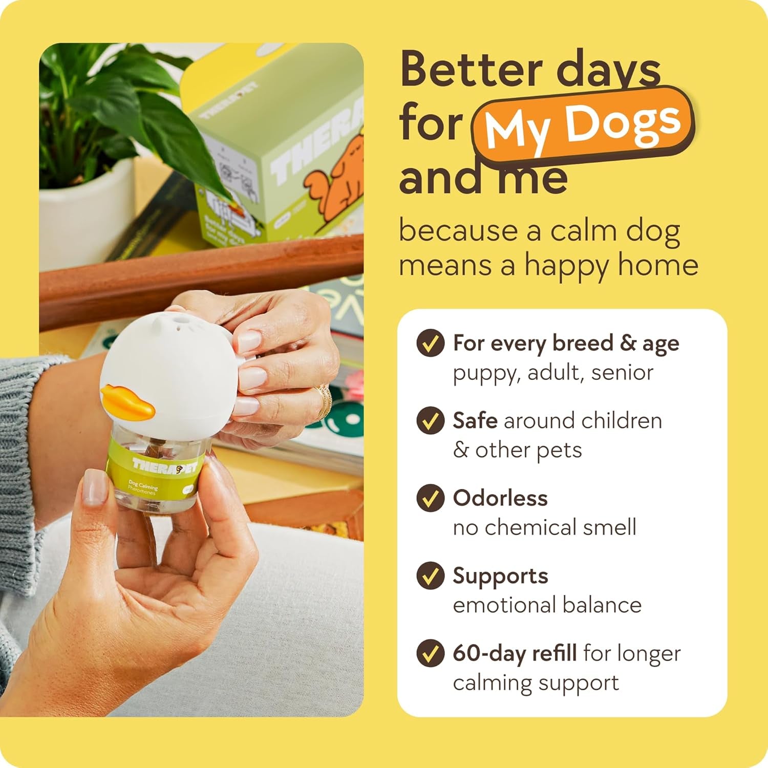 Dog Calming Diffuser - for Stress