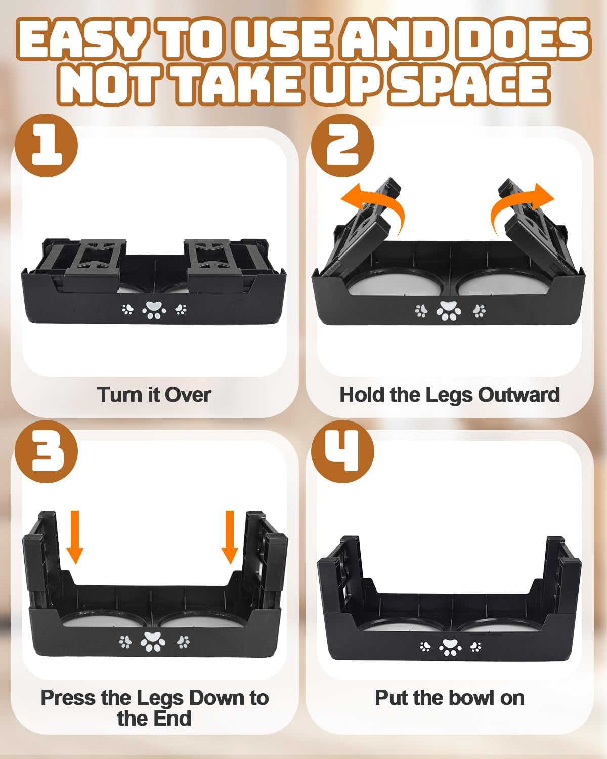 Elevated Dog Bowls for Small Dogs 