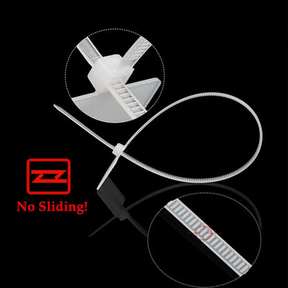 Nylon Marker Cable Zip Ties 250Pcs6 Inch