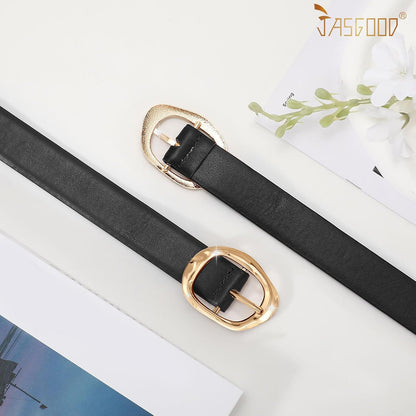 Women Leather Belt for Jeans Pants 