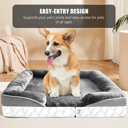 Orthopedic Dog Bed with Sides Sofa Beds