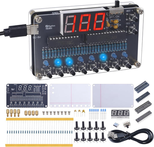 DIY Soldering Project Kit Binary Decimal