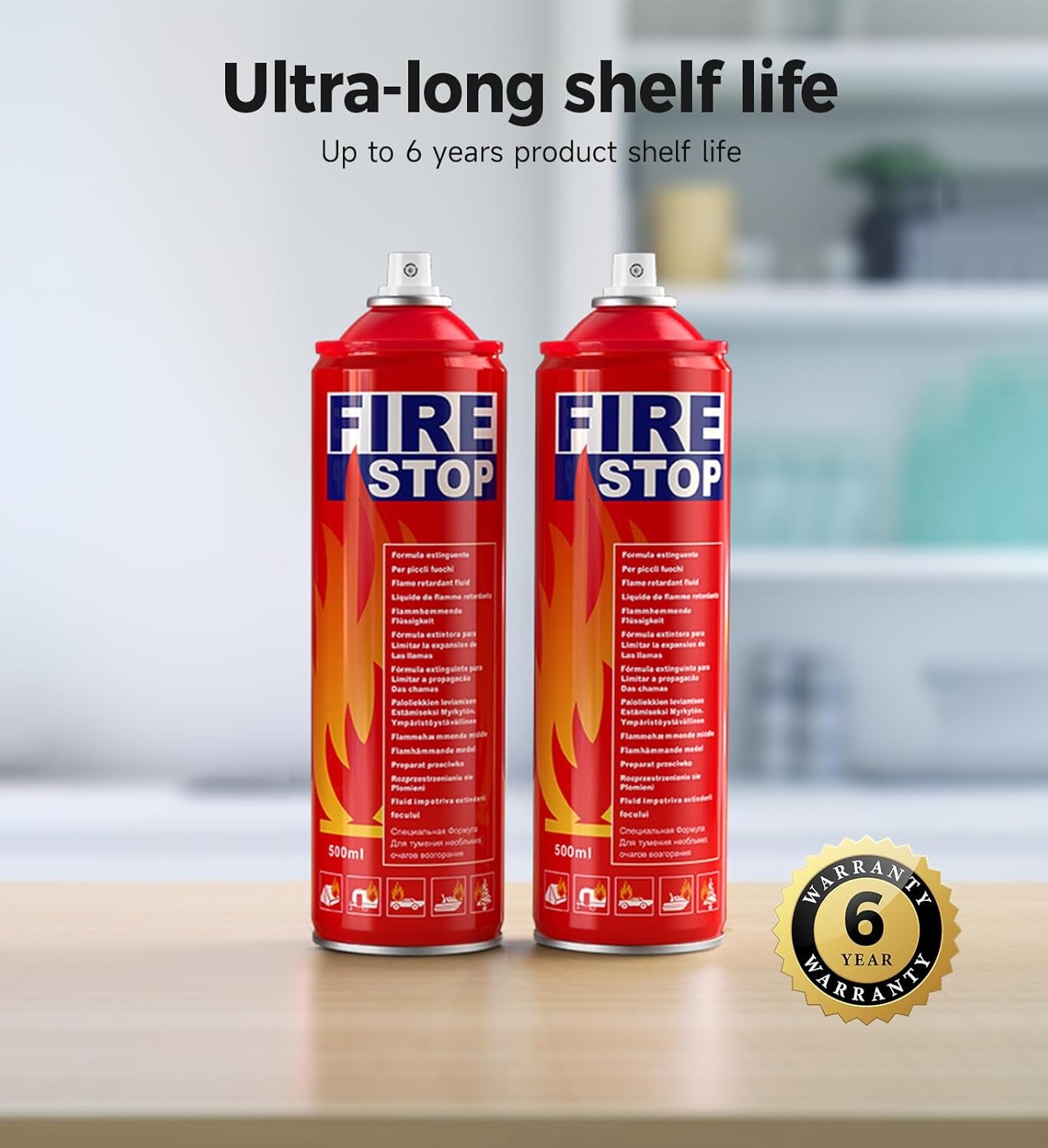 Fire Extinguisher 2-Pack with Mounting