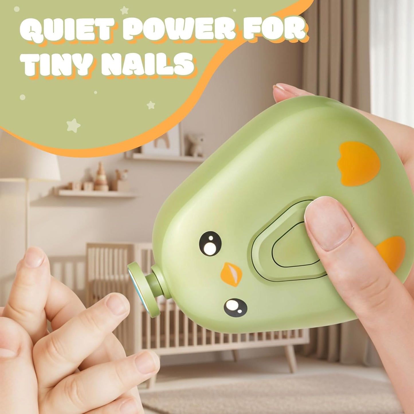Electric Baby Nail Trimmer Safe ,Quiet
