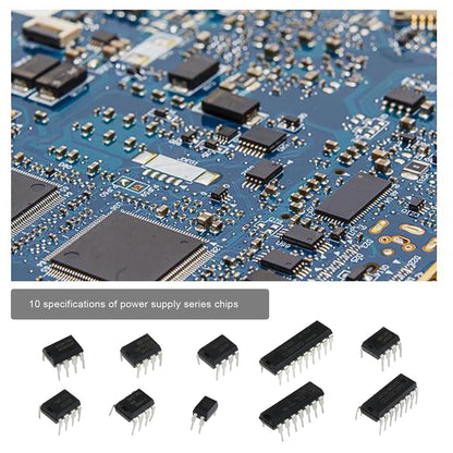 50Pcs 10 Types Integrated Circuit Chip