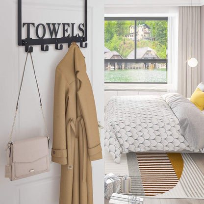 over the Door Hooks, Towel Holder