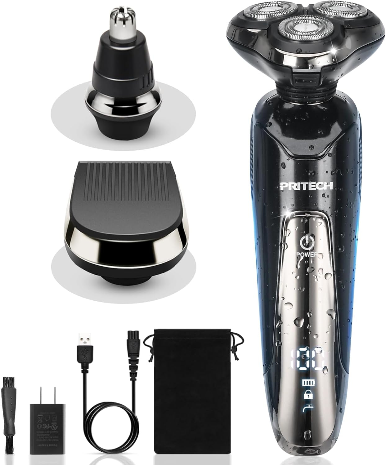 Electric Razor for Men - Rechargeable