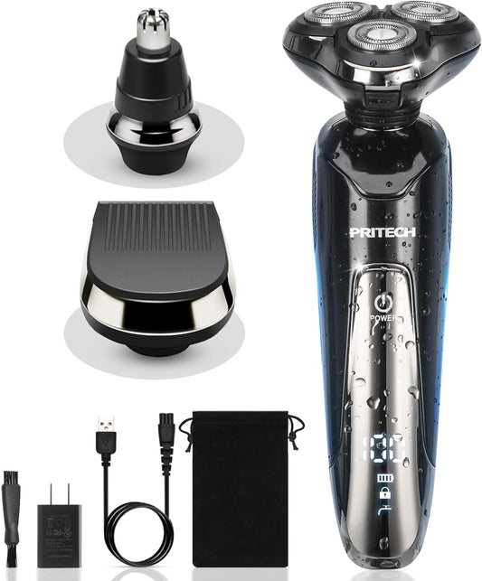 Electric Razor for Men - Rechargeable