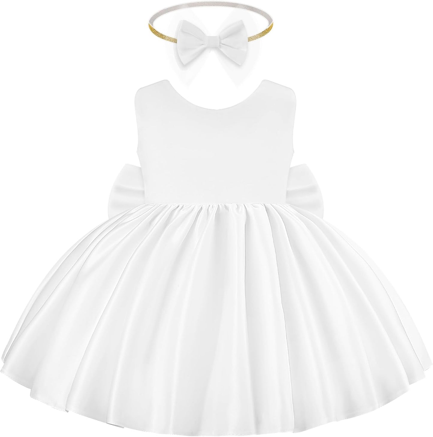 Toddler Baby Girls Dress Wedding Flower 