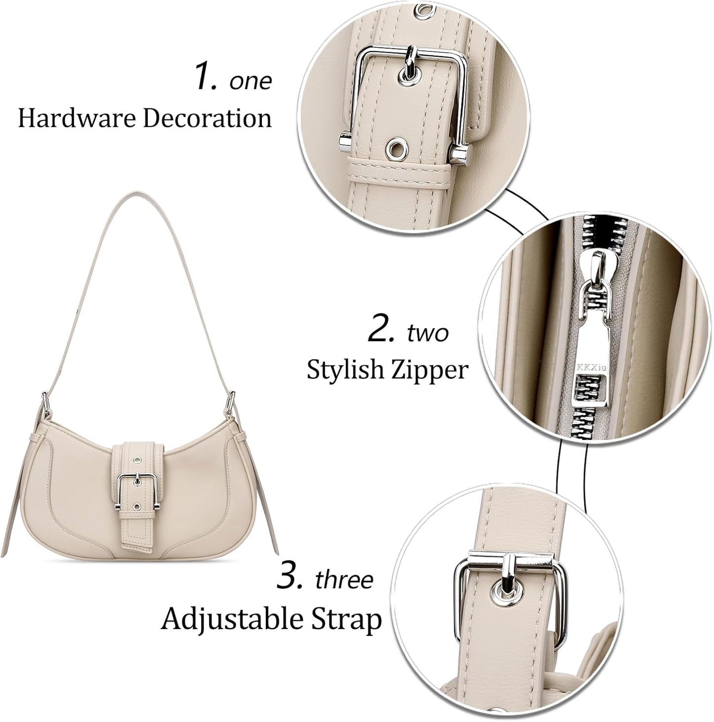 Shoulder Bags for Women Retro Crescent